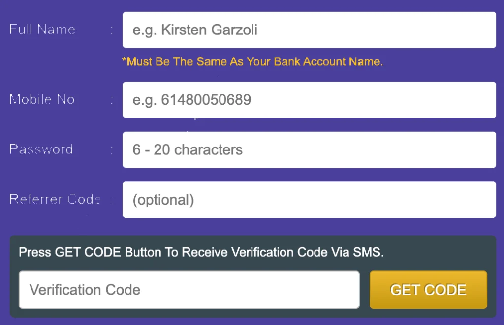 Registration